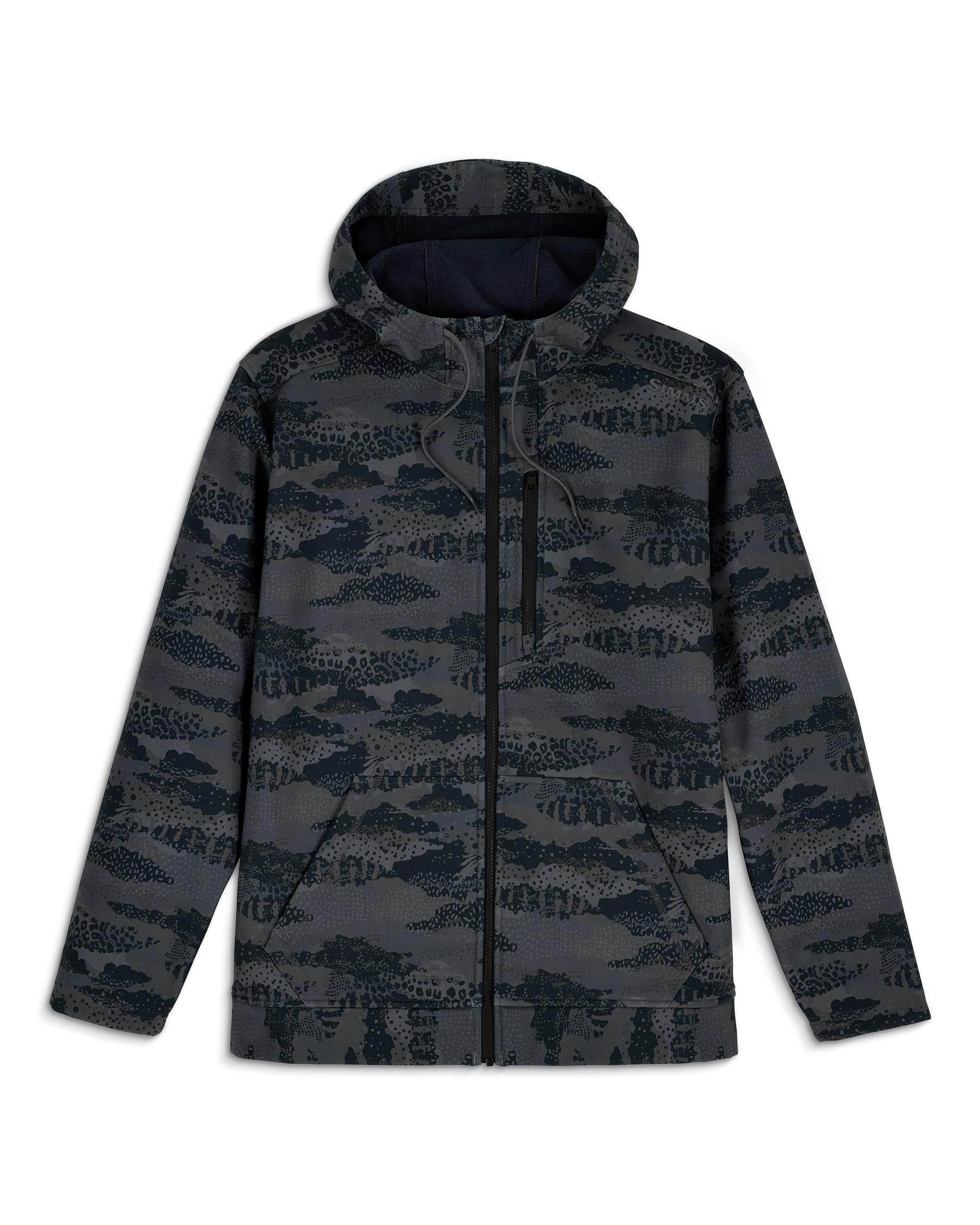 【最終値下げ】　美品！　simms ローグフーディ　US-Ｓサイズ SIMMS Rogue Hoody - REGIMENT CAMO CARBON(SALE)