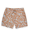 Men's Wanaka Water Short Color Block Steel Blue
