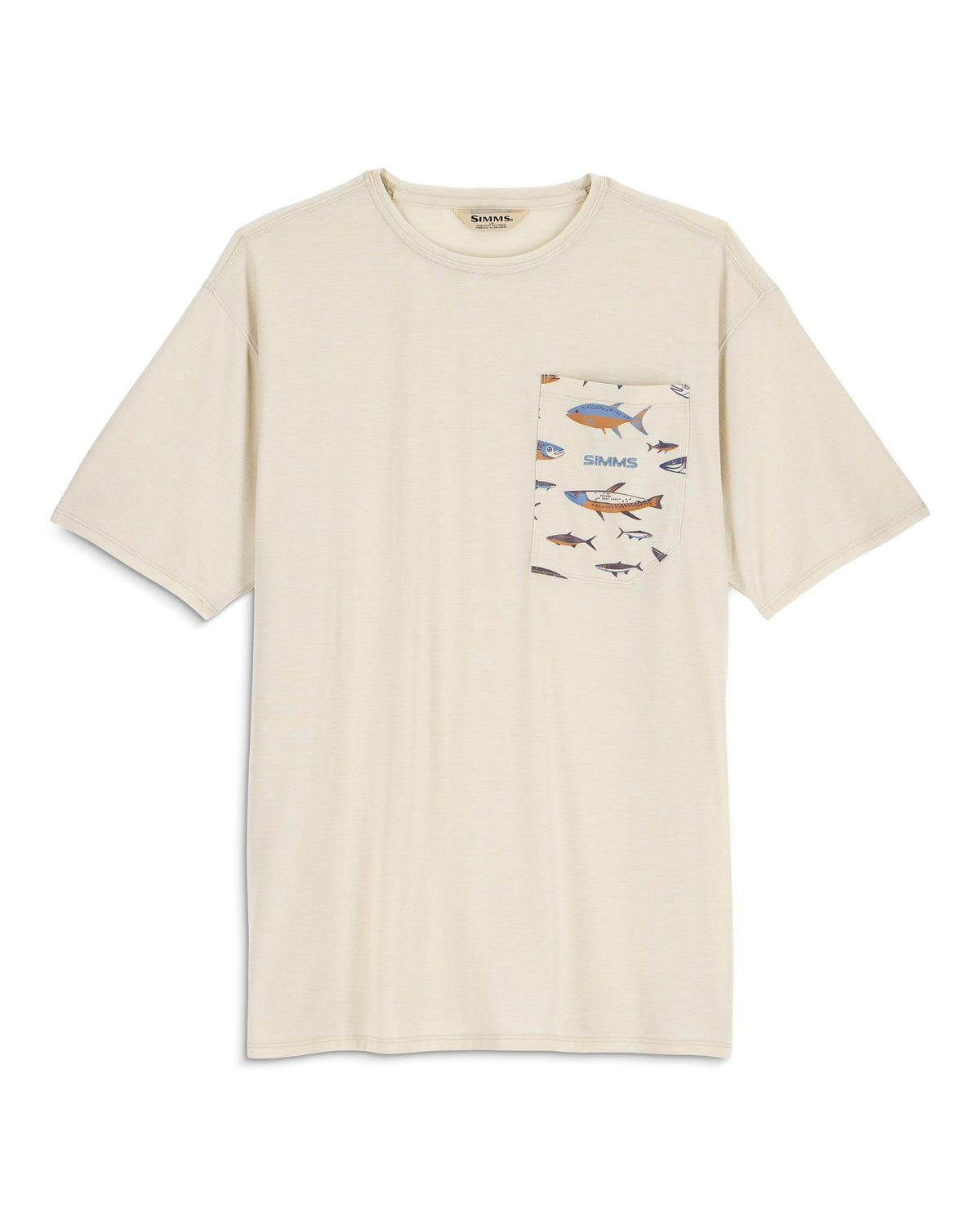 M's Harbor Lightweight Pocket T-Shirt Pinboard Front Burnished-Clay-Heather
