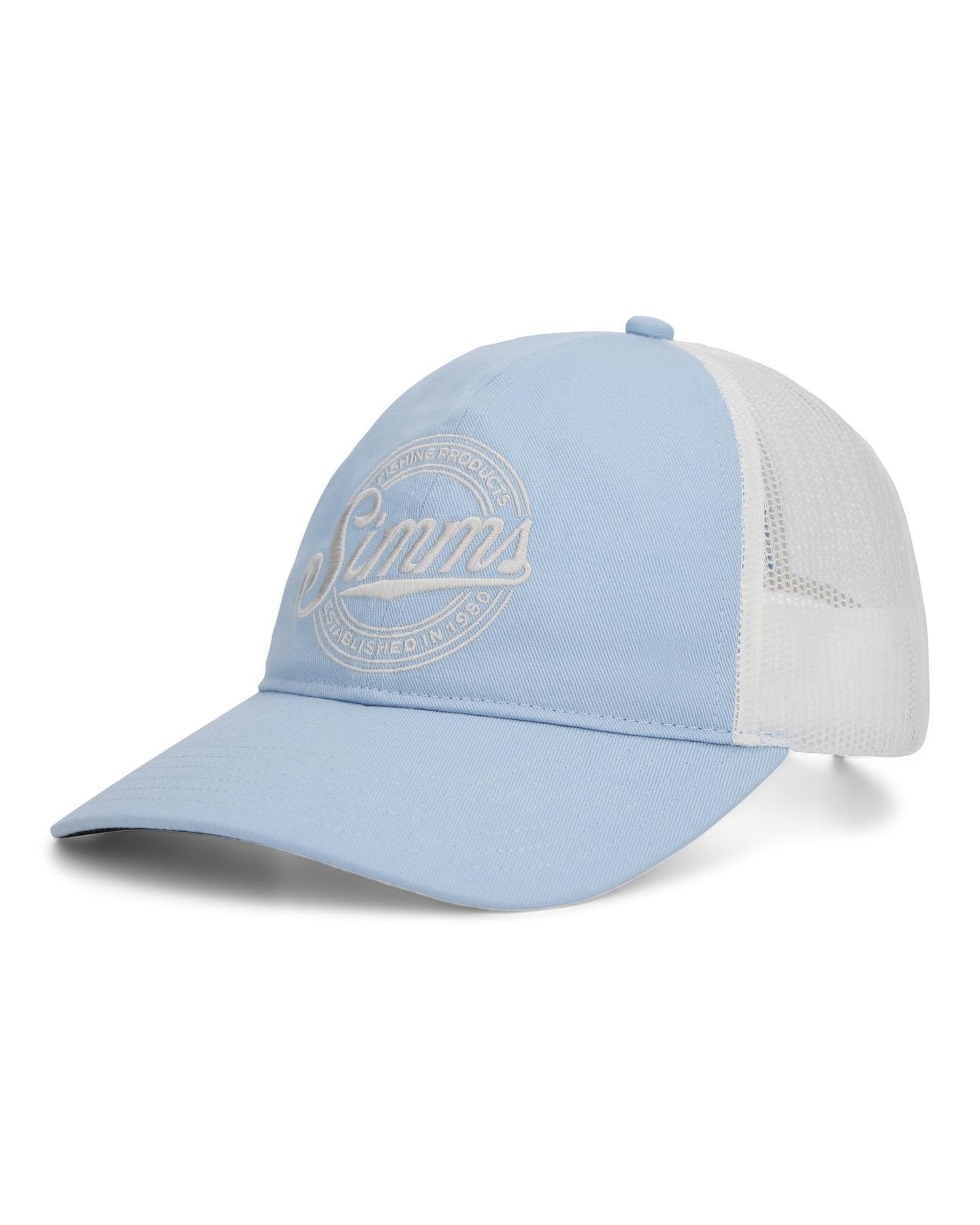 Small Fit Trucker Tabletop Front Steel Blue