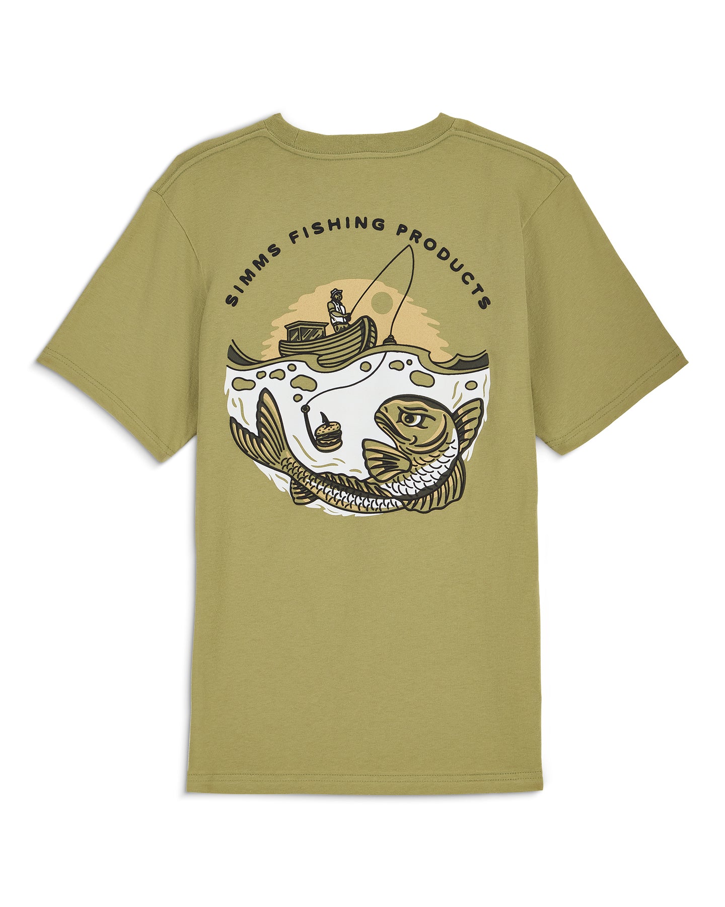 K's Baited T-Shirt Pinboard Front Tent Green