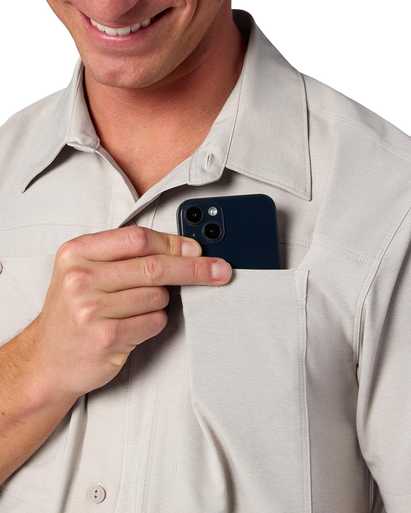 M's Launch SS Shirt Model 2