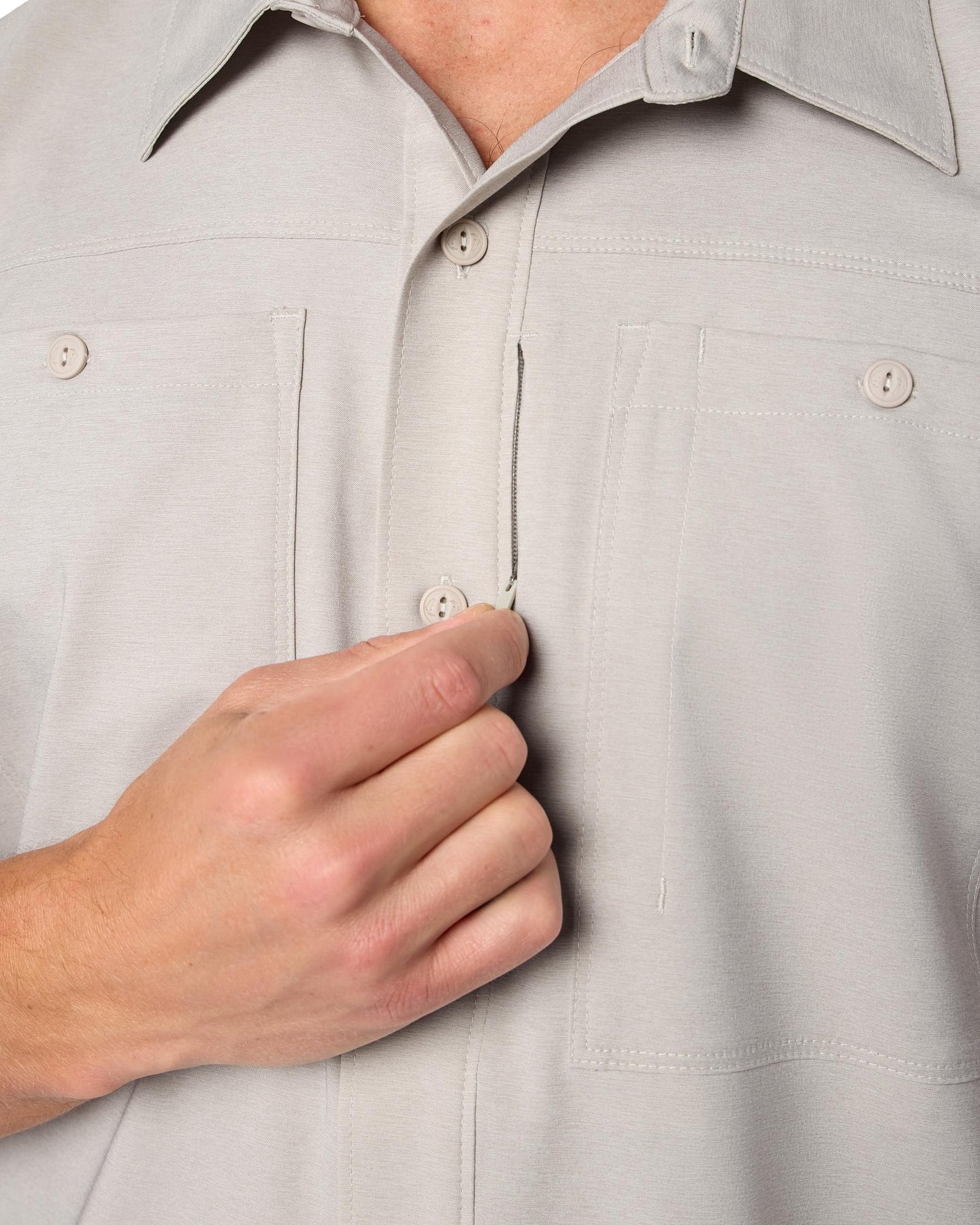 M's Launch SS Shirt Model 4 