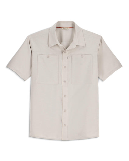 M's Launch SS Shirt Pinboard Front Lunar Gray Heather