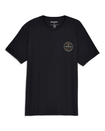 M's Rounder T-Shirt Pinboard Front Black