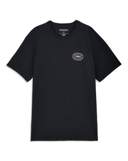 M's Quality Seal T-Shirt Pinboard Front Black
