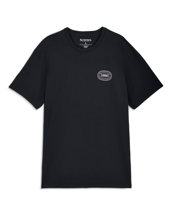 M's Quality Seal T-Shirt Pinboard Front Black
