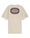 M's Quality Seal T-Shirt Pinboard Back Natural