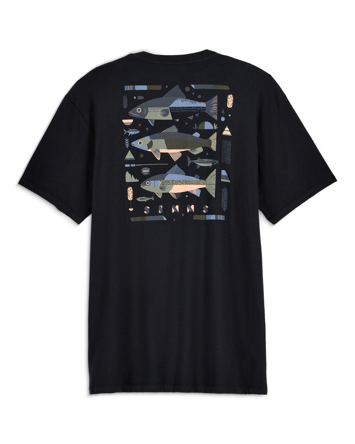 M's Char T-Shirt Pinboard Back 