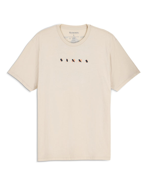 M's Char T-Shirt Pinboard Front Natural