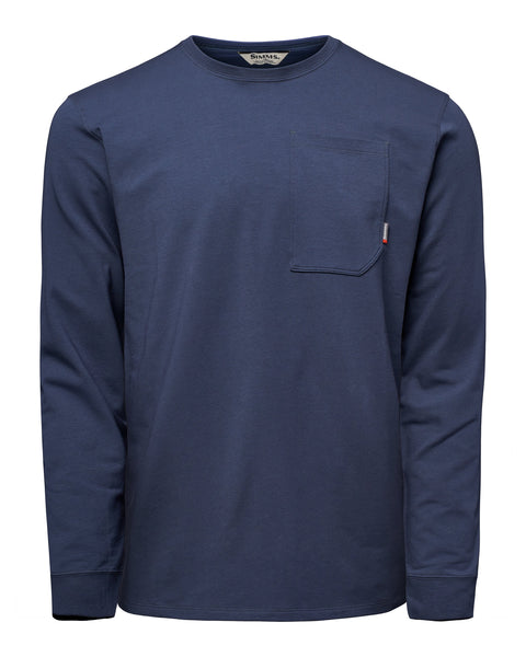 Men's Harbor Long-Sleeve Crewneck Shirt - Heavy-Duty | Simms Fishing