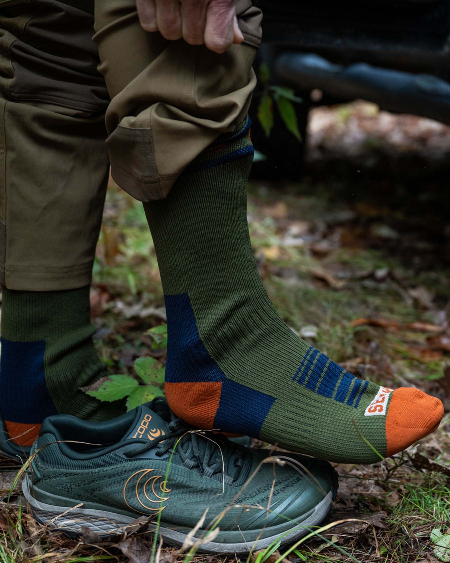 Simms x Sealskinz Rangeley Merino Waterproof Sock - Mid