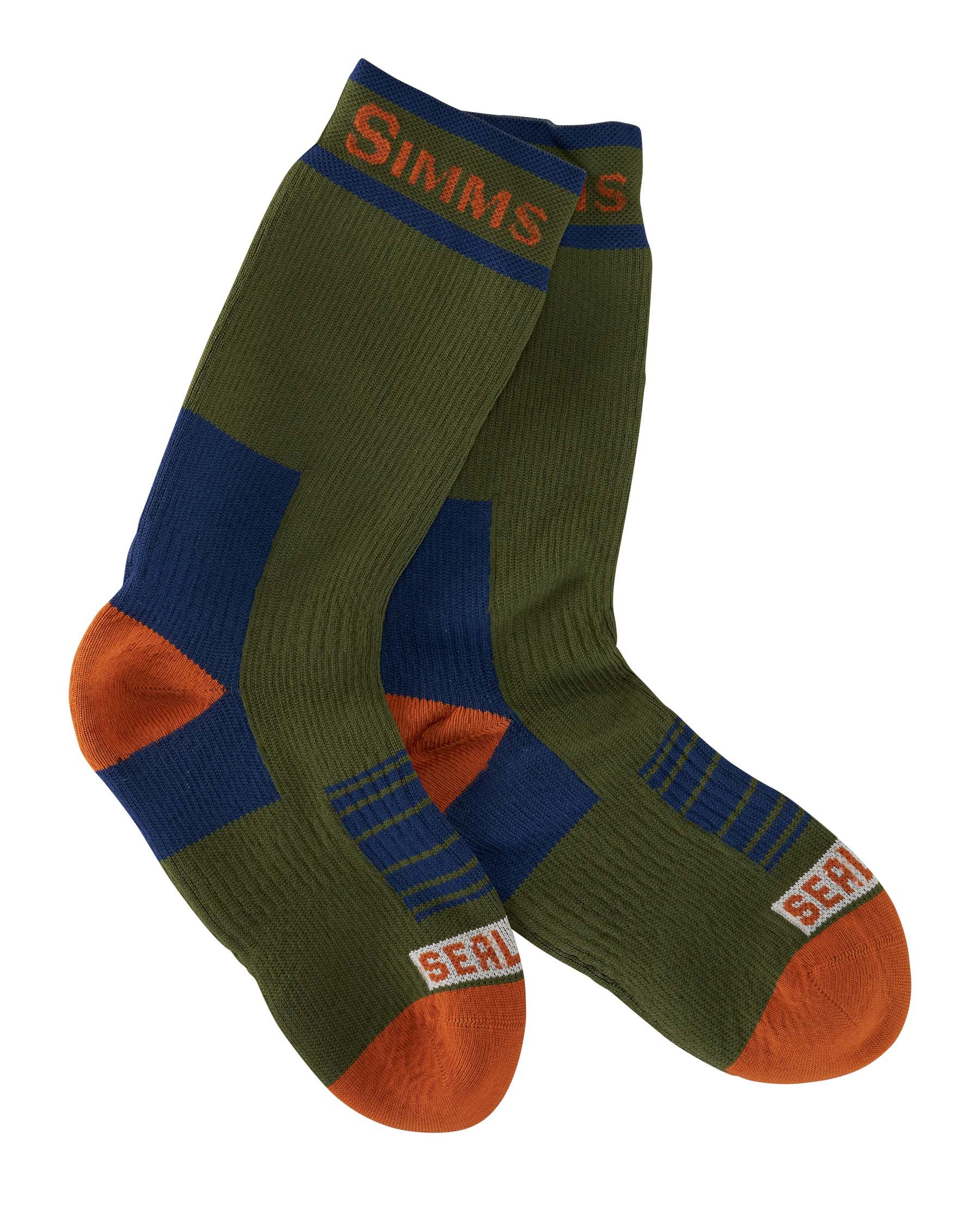 Simms x Sealskinz Rangeley Merino Waterproof Sock - Mid | Simms Fishing