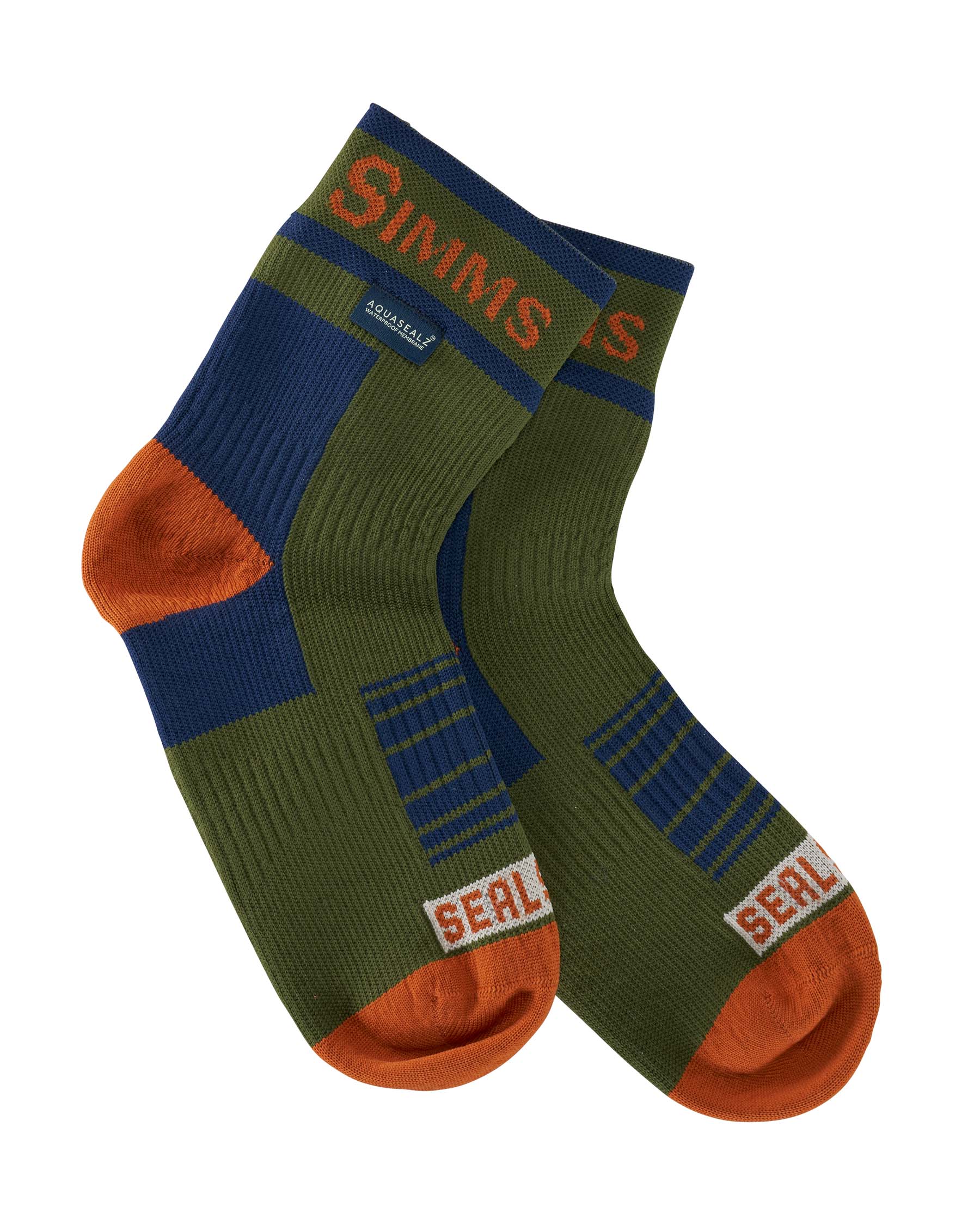 スモーキーヴォーゲル Simms x Sealskinz Rangeley Merino Waterproof Sock - Mid | Simms