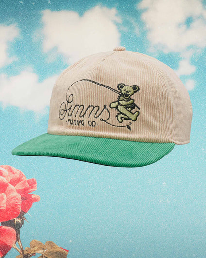 Grateful Dead Double Haul Corduroy Cap Wonders Print