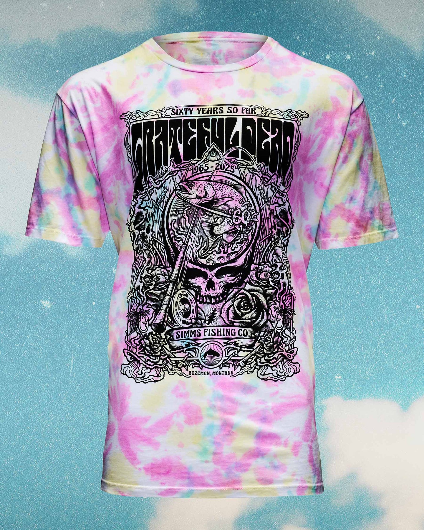 Men's Grateful Dead T-Shirt Fountain Print