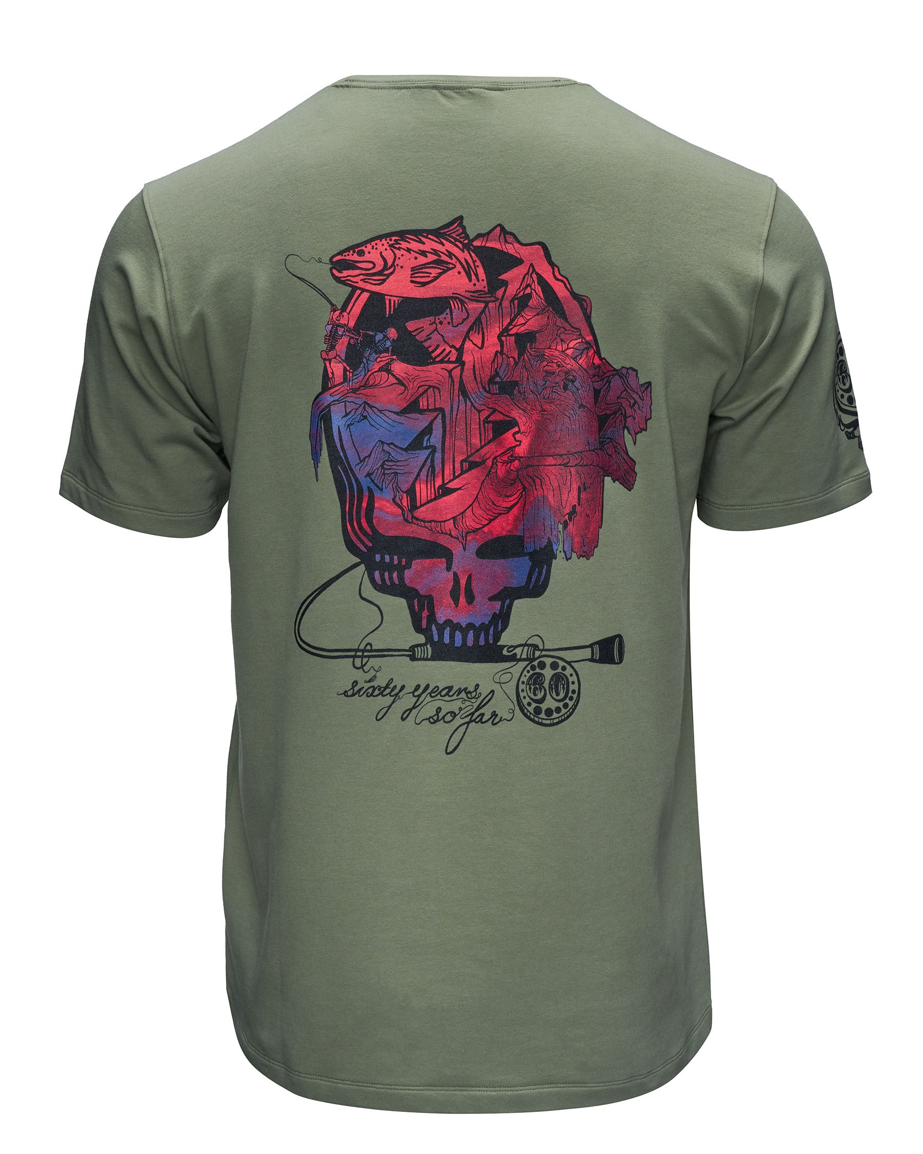 Grateful Dead Pocket T-Shirt - Harbor Collection | Simms Fishing