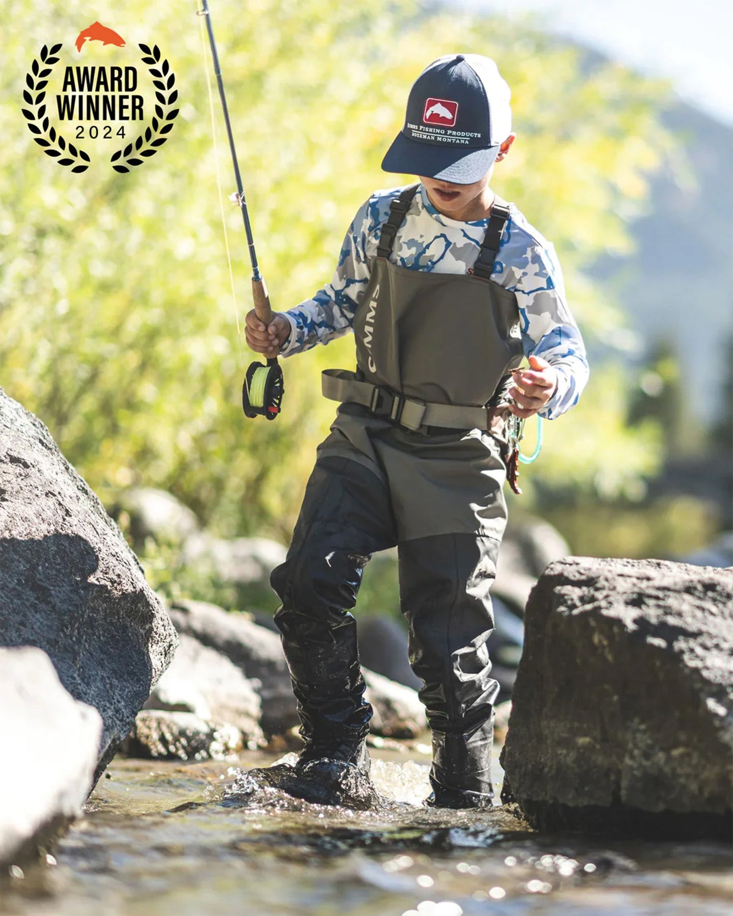 Simms Tributary Stockingfoot Basalt - Waders de pêche et accessoires Simms Tributary Stockingfoot Basalt - Waders de pêche et accessoires