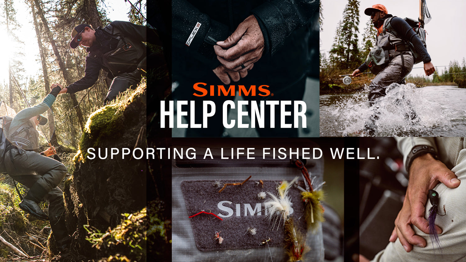 Simms Help Center Supporting A Life Fished Well