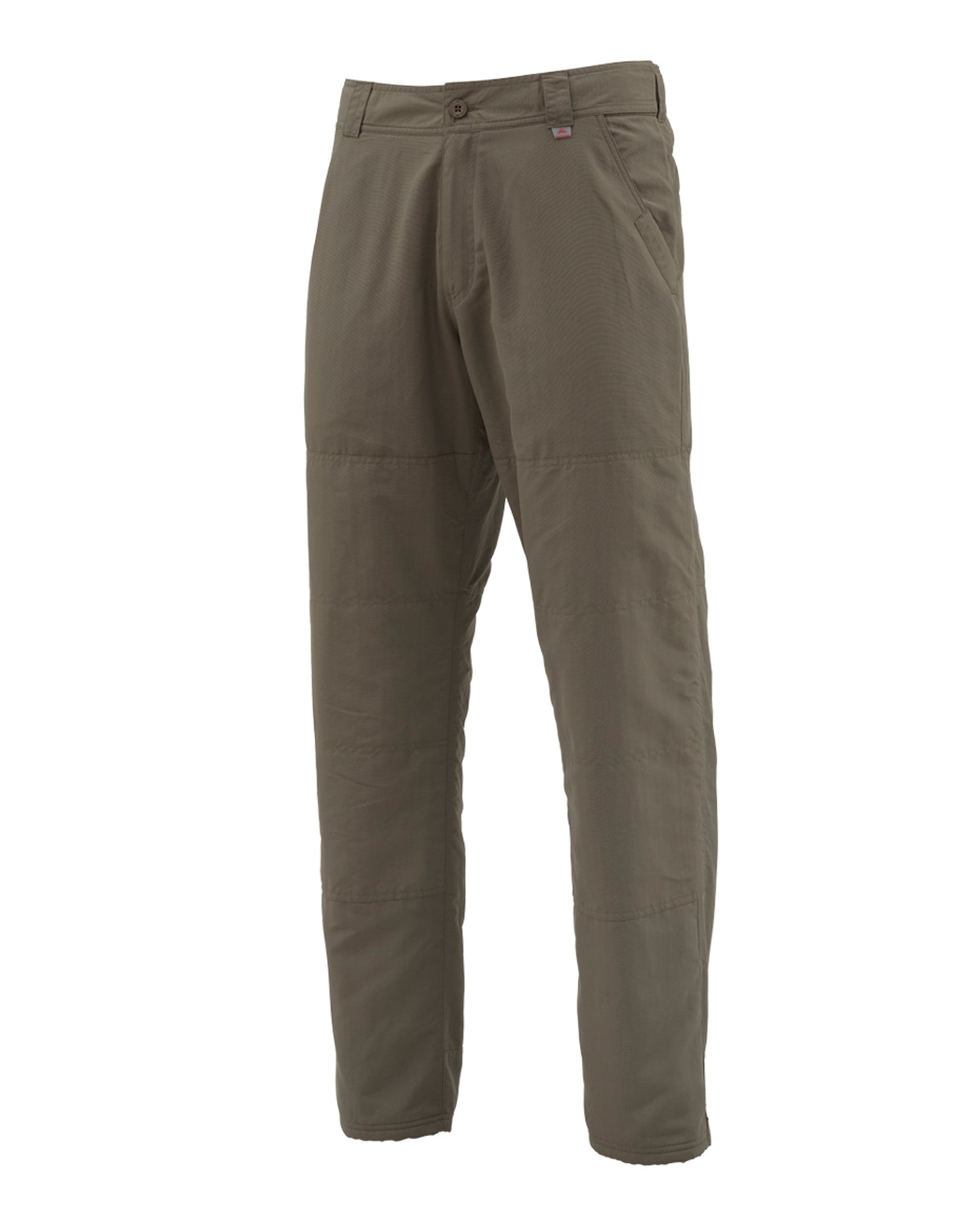 SIMMS Fishing Pants Mens Large 36 Khaki Stretch Waist Lightweight