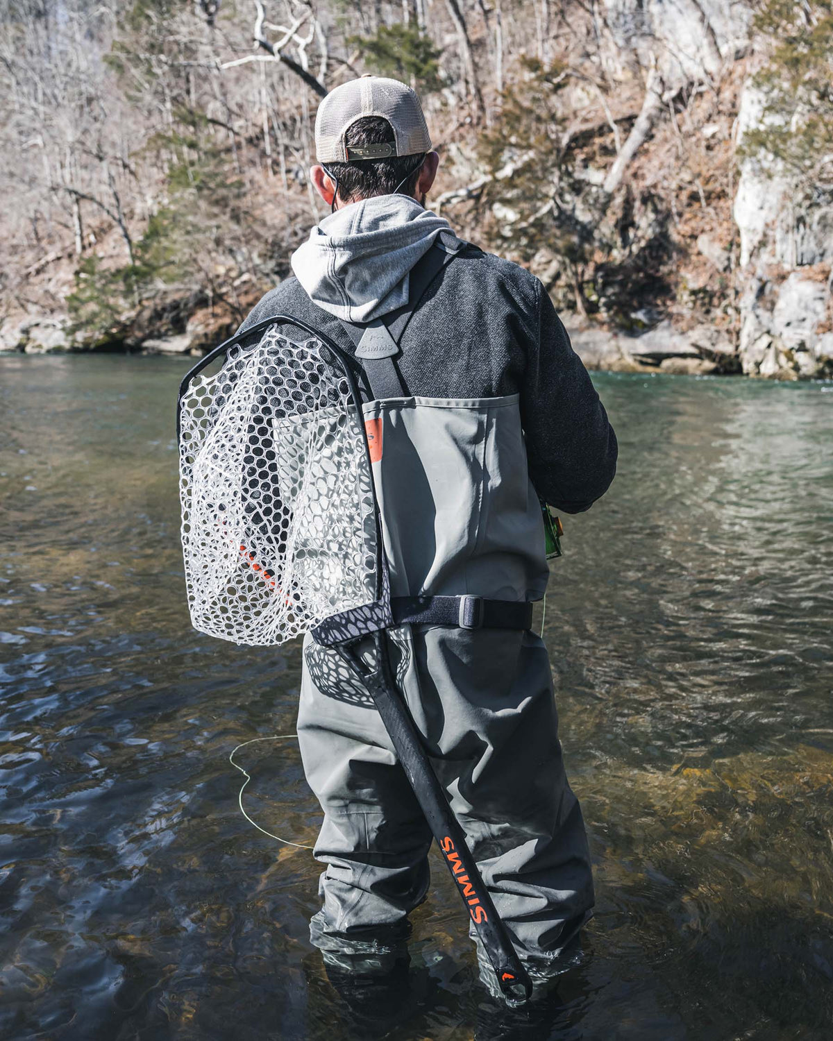 Medium Landing Net for Fishing - Daymaker | Simms Fishing