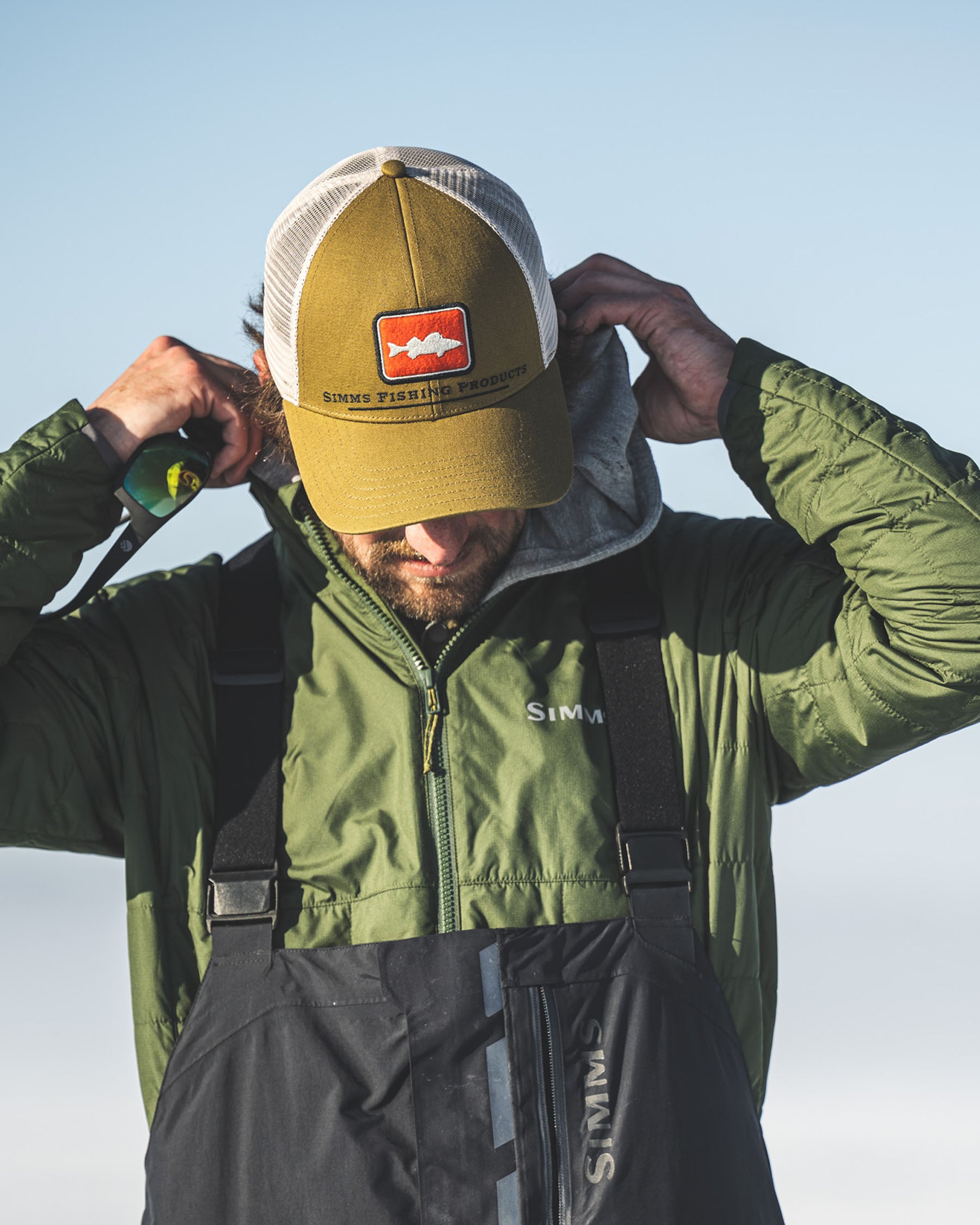 Walleye Icon Trucker Hat | Simms Fishing | Simms Fishing