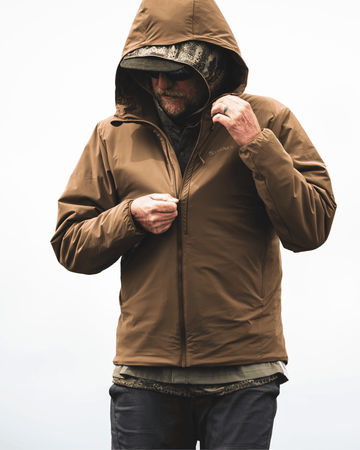 Men's Hooded Puffy Jacket - Midstream F25 | Simms Fishing