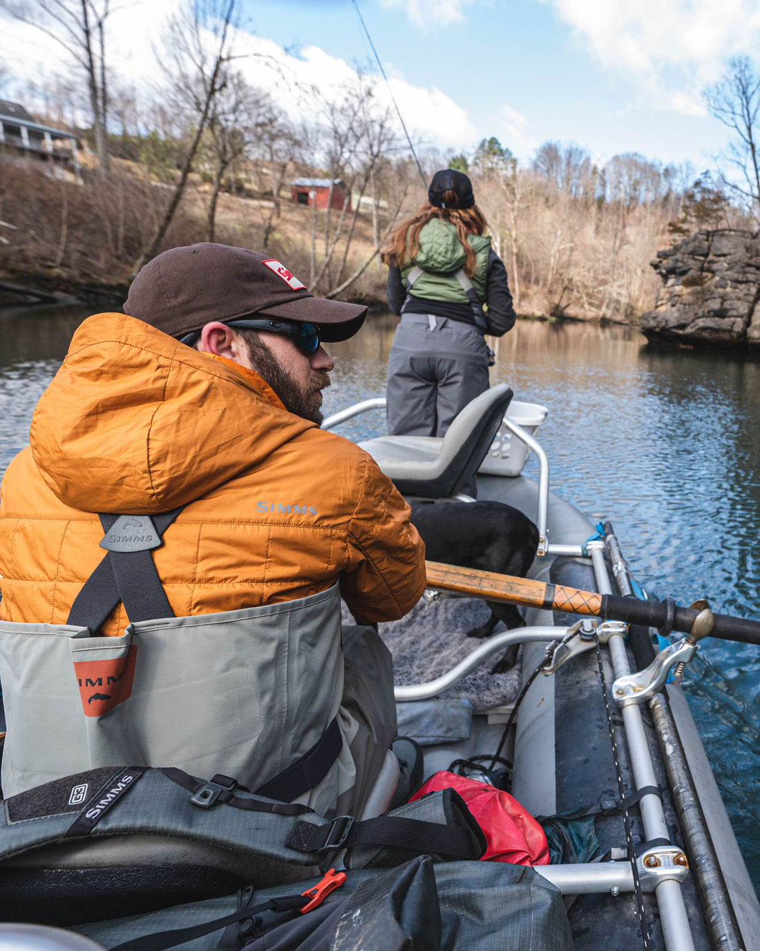 M's Fall Run Insulated Hoody Simms Fishing Products