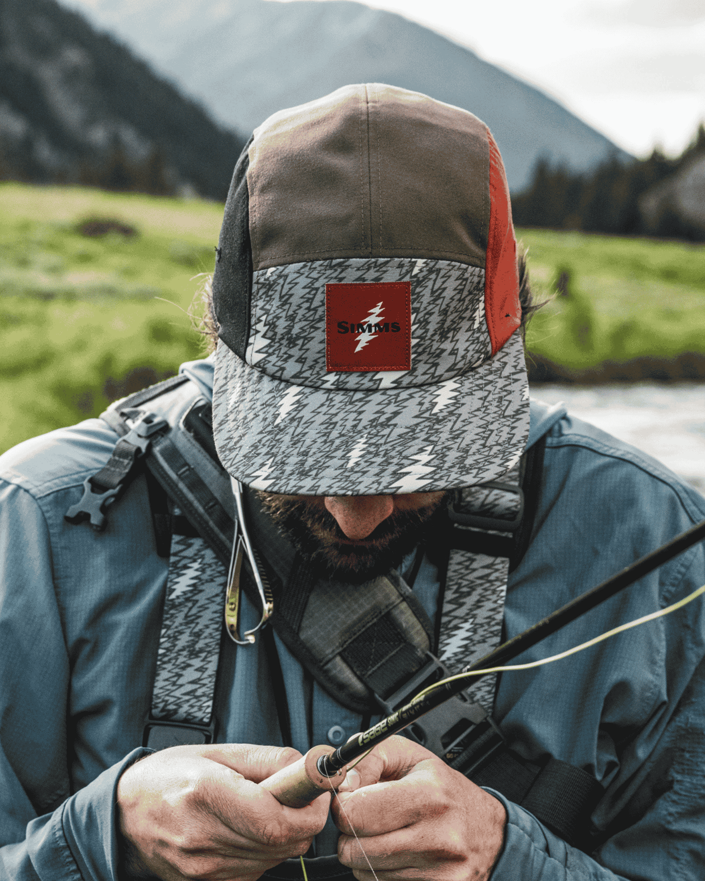 Simms Grateful Dead Camper Cap -rollover
