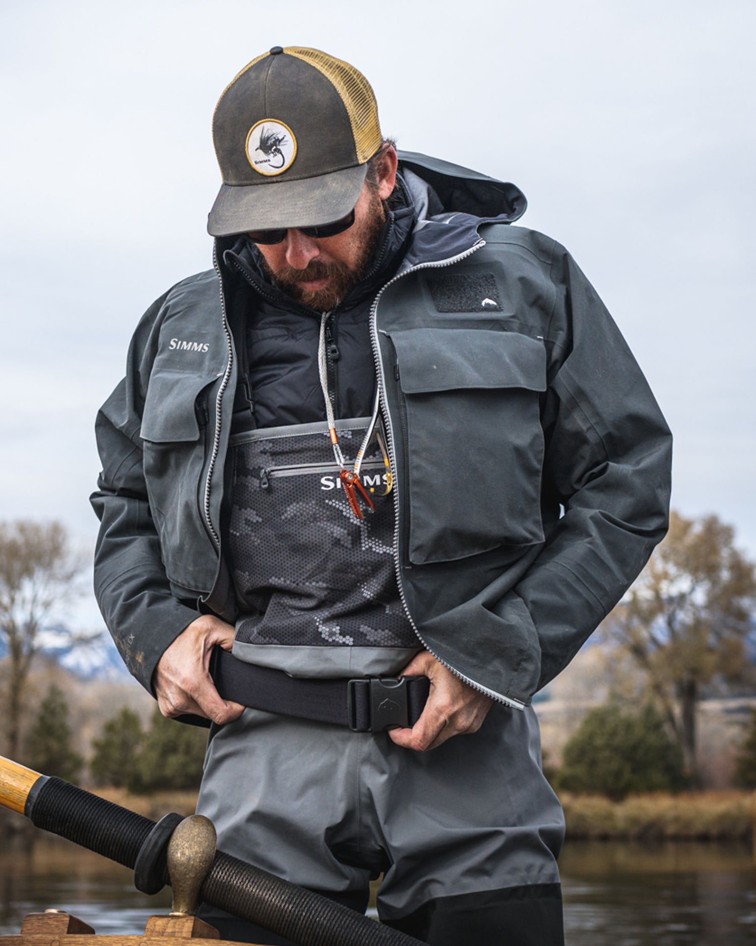 Simms Carbon Guide Classic Waders - Stockingfoot