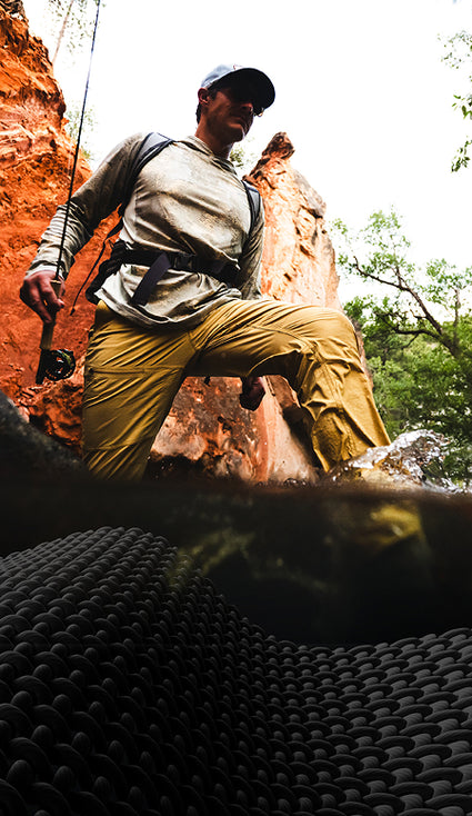 Simms insect repellent apparel  for bug protection.