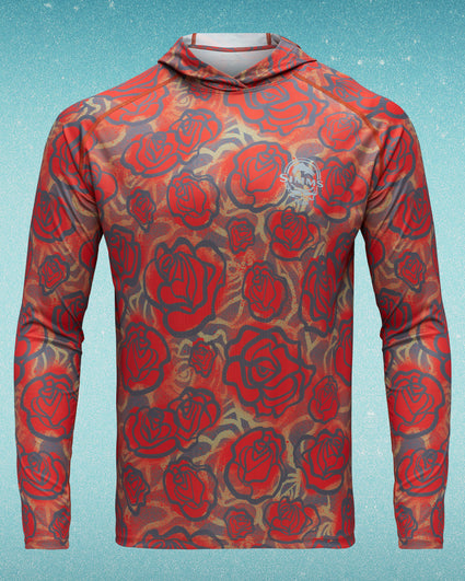 Men's Grateful Dead SolarTech Hoody - Roses