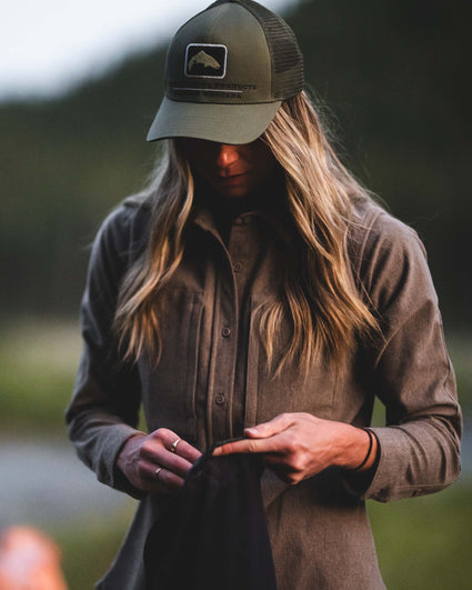 Women's Tailout Knit LS Shirt