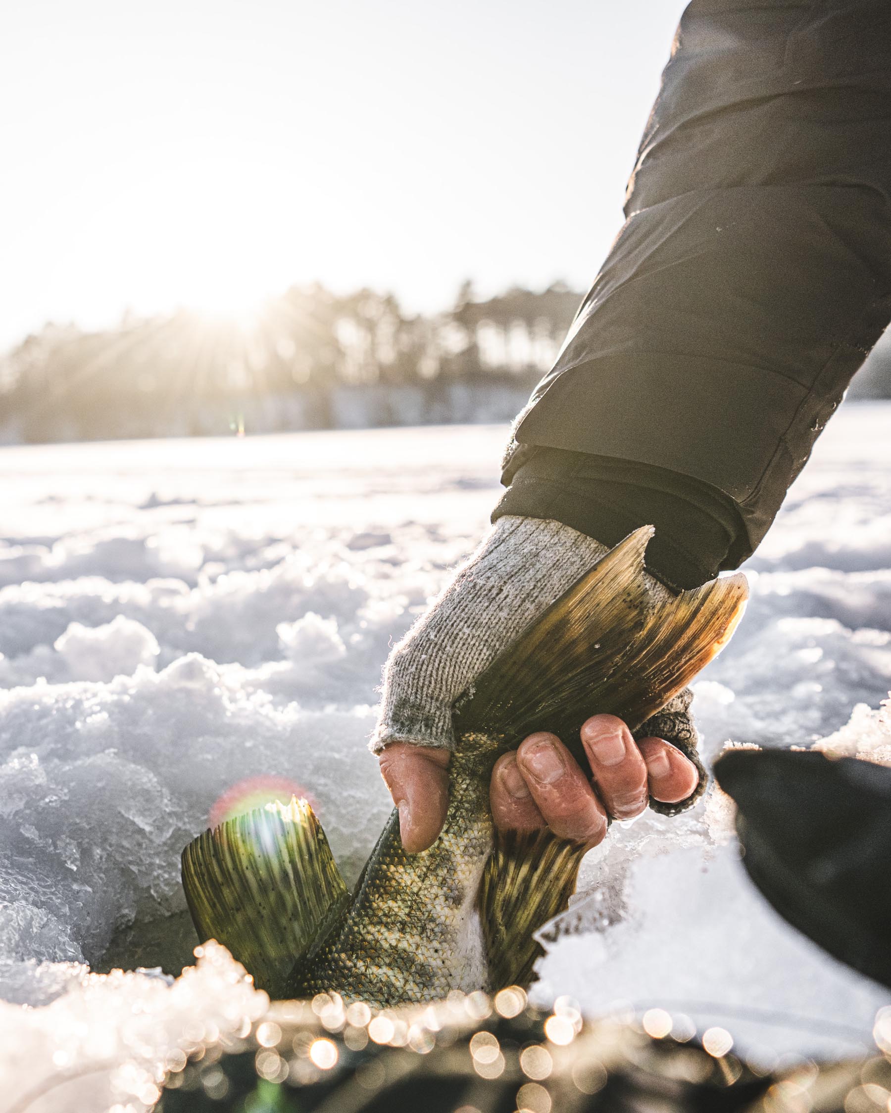 Wool fishing gloves hotsell