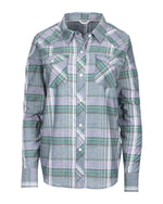 W's Ruby River LS Shirt - Pale Iris Plaid