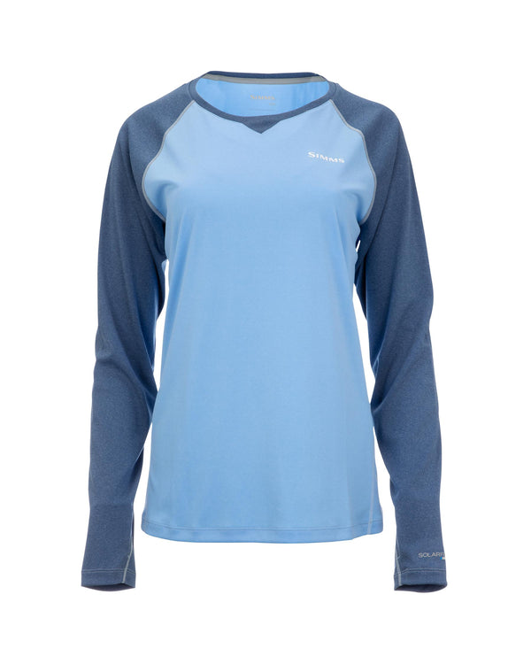 12891-435-womens-solarflex-ls-crewneck-cornflower-heather_s22-001-front Cornflower Heather