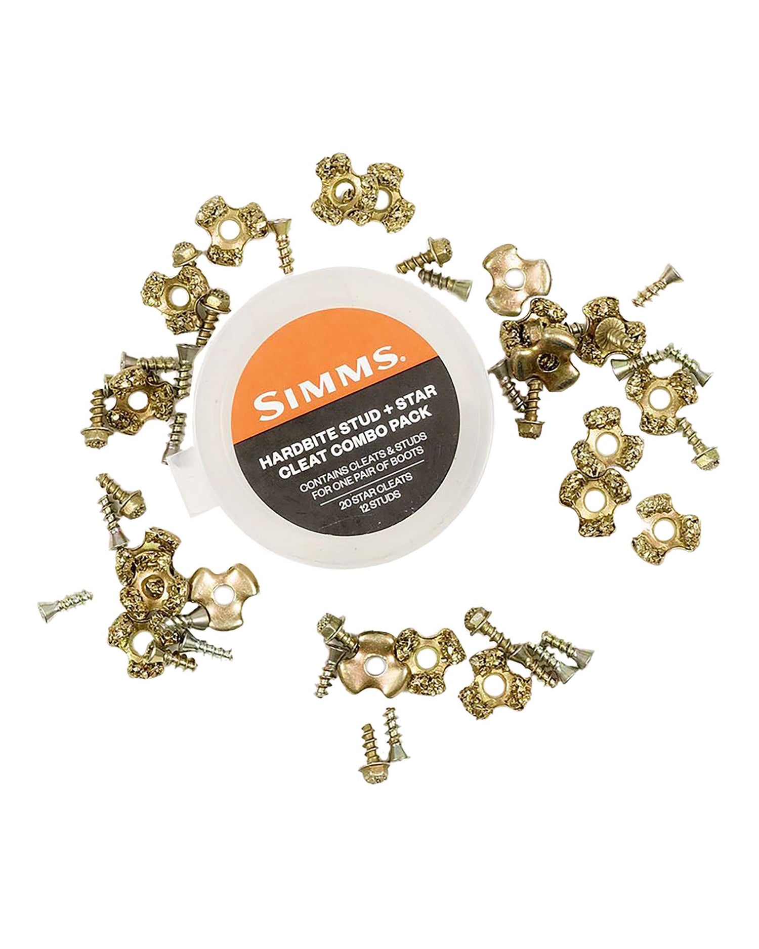 simms hardbite star cleat placement