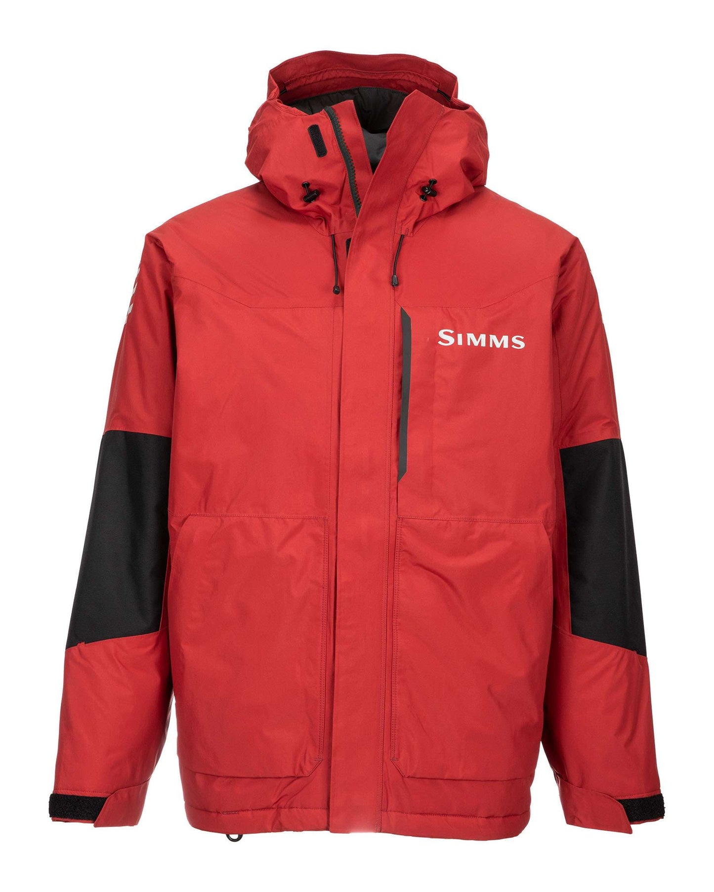 M's Simms Challenger Insulated Fishing Jacket - Auburn Red