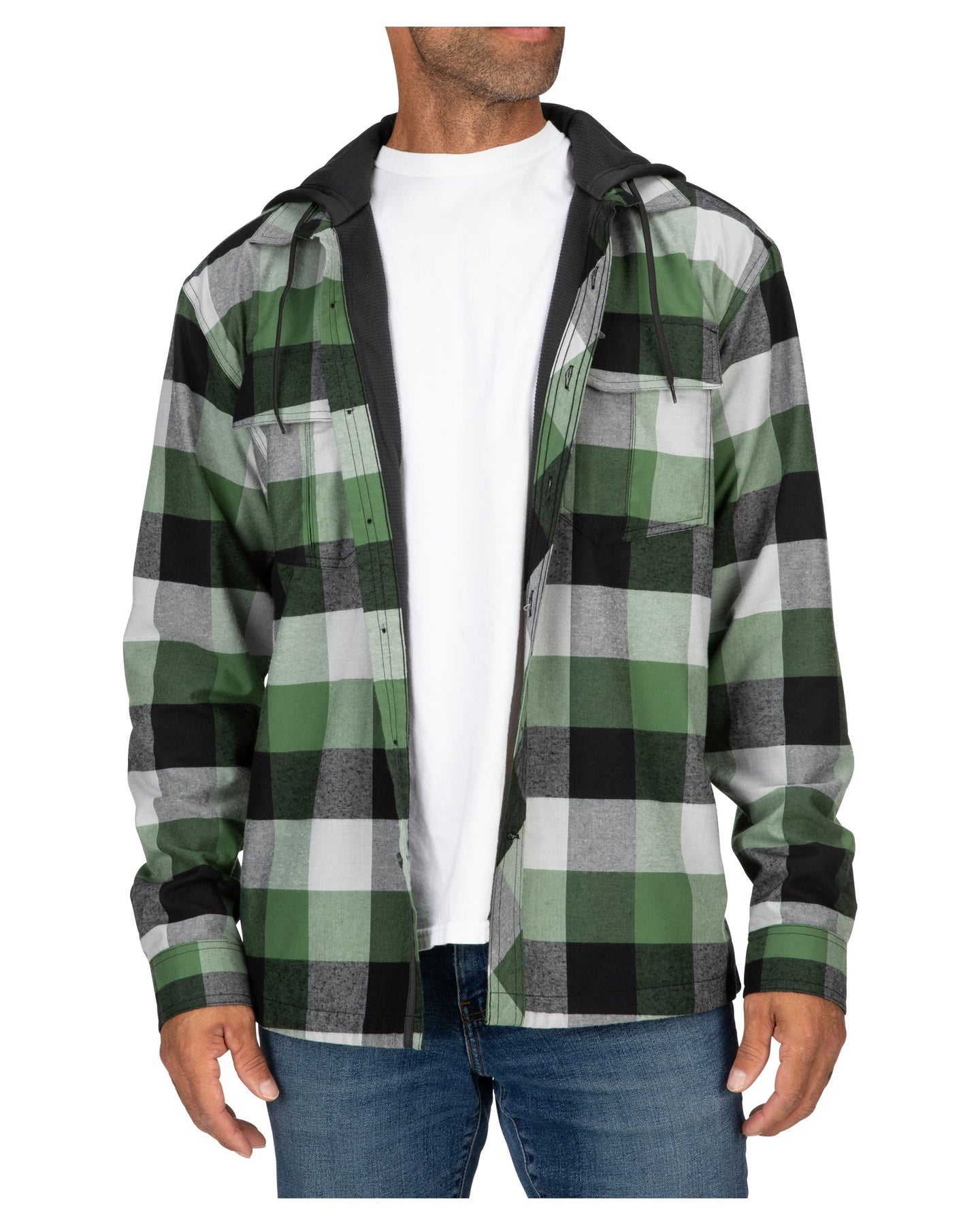 Moss Green Buffalo Plaid