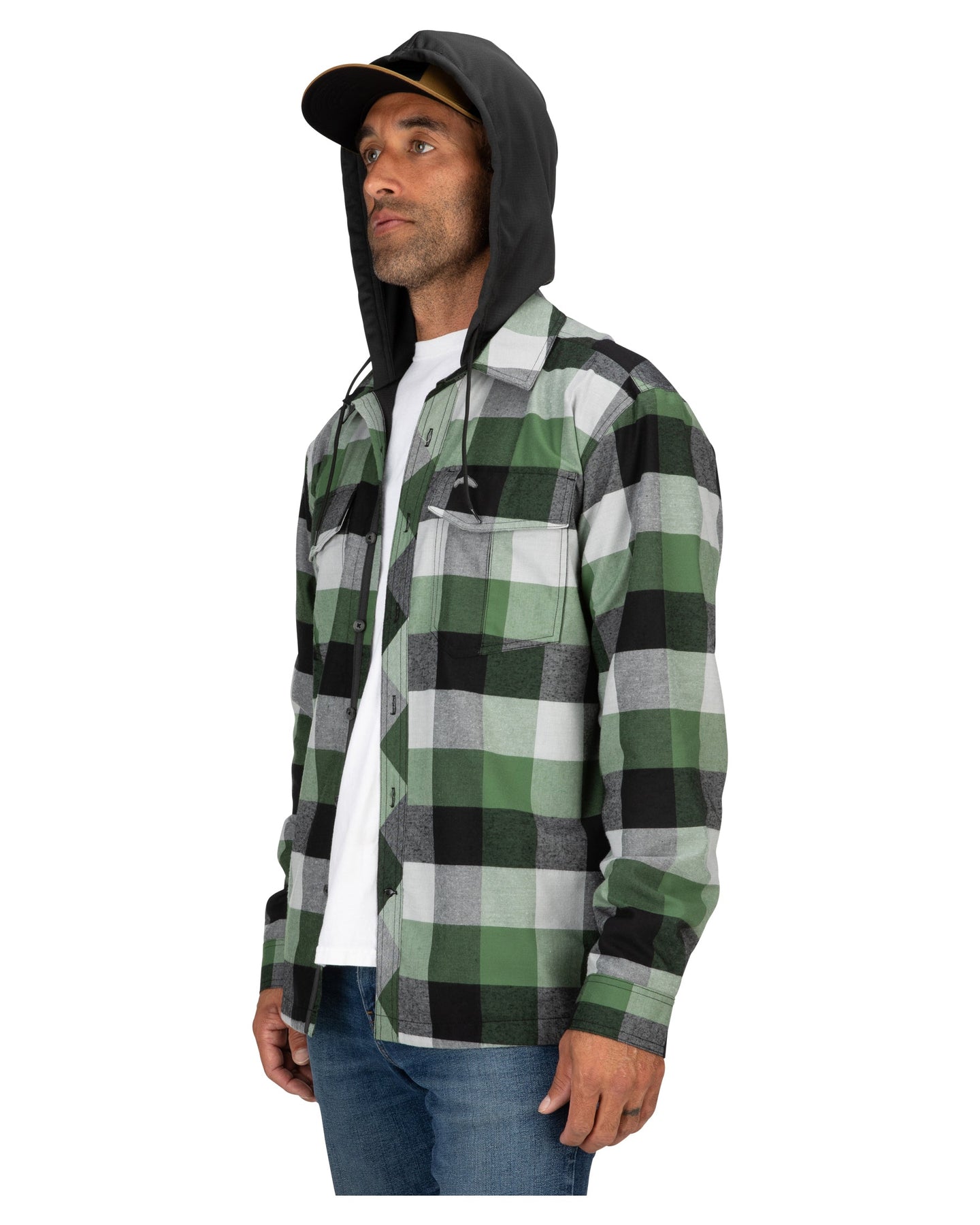 Moss Green Buffalo Plaid
