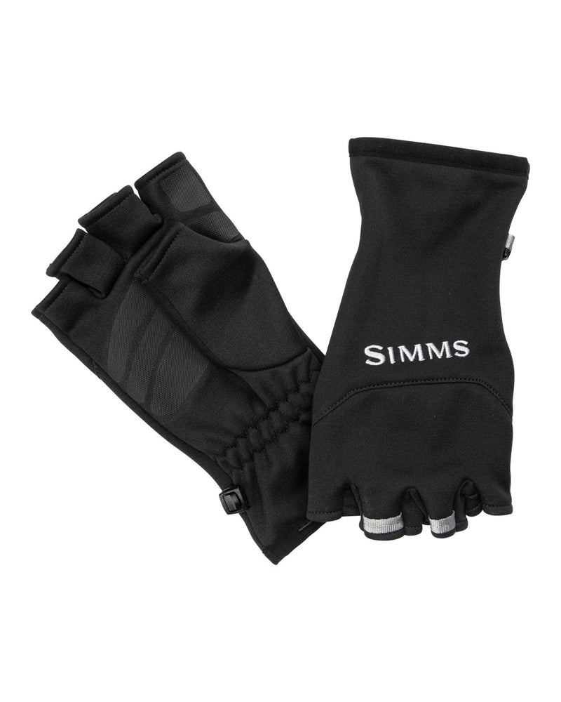 Simms Black Freestone Half-Finger Glove