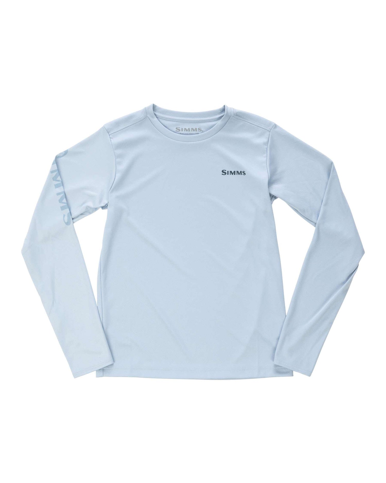 Kids' Solar Tech Crewneck - Steel Blue
