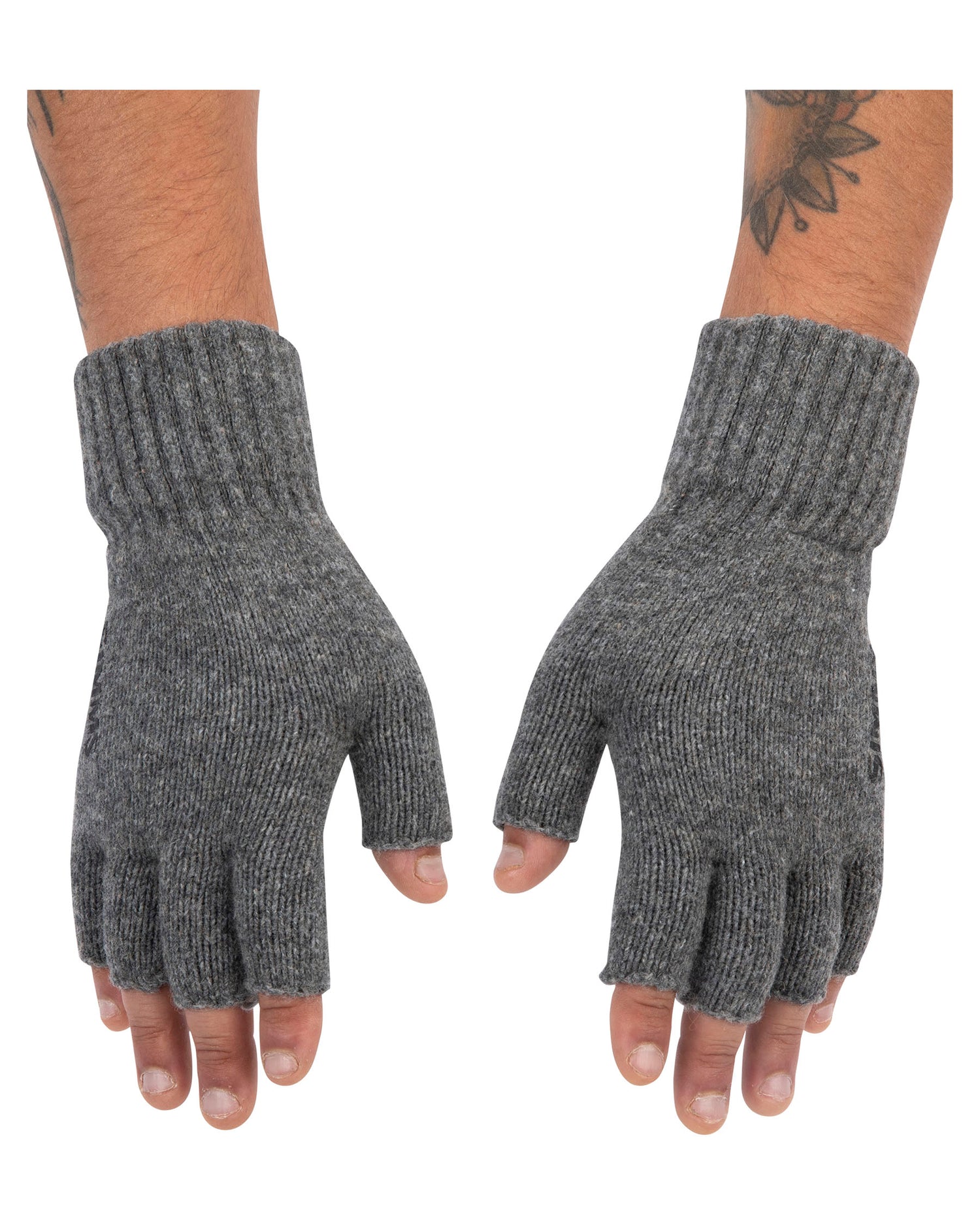 Wool Half-Finger Glove