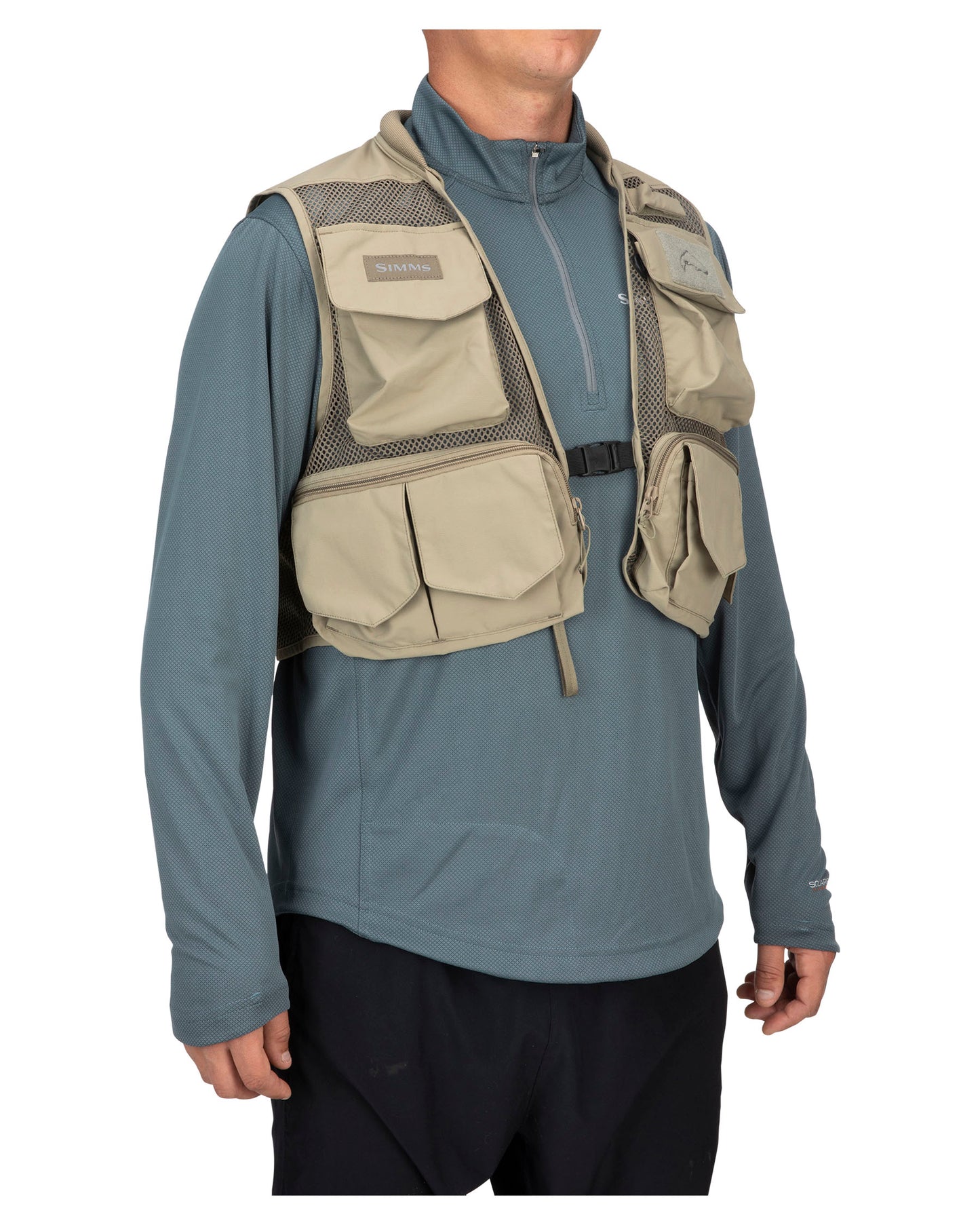 Simms Tributary Vest - Tan - M