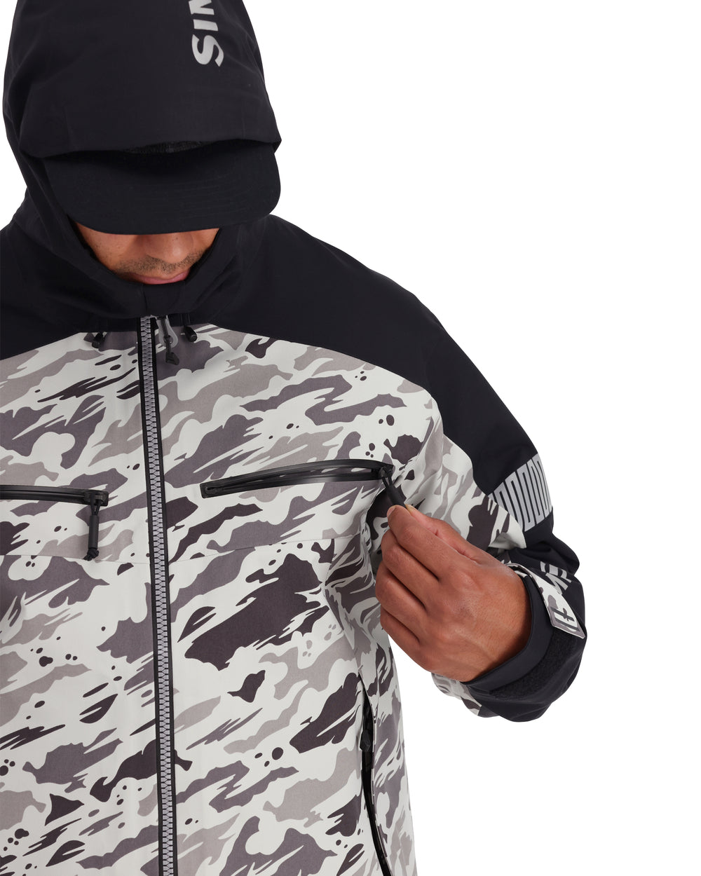 Simms CX Jacket, Blackout / M