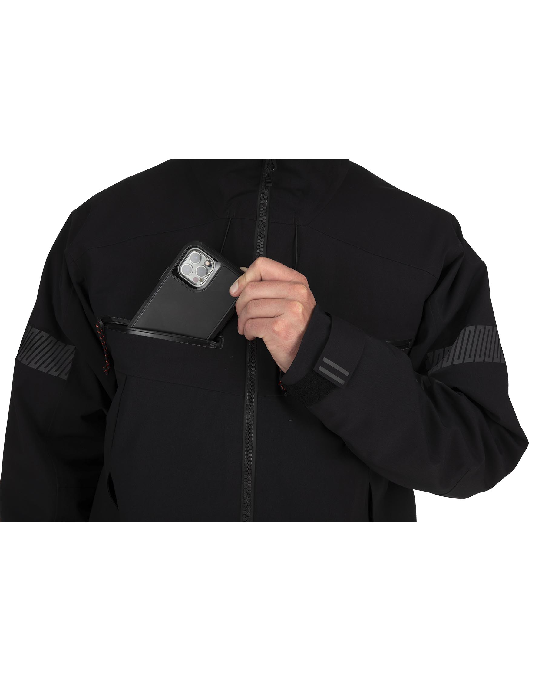 Past Season's Style Simms CX Waterproof Fishing Jacket