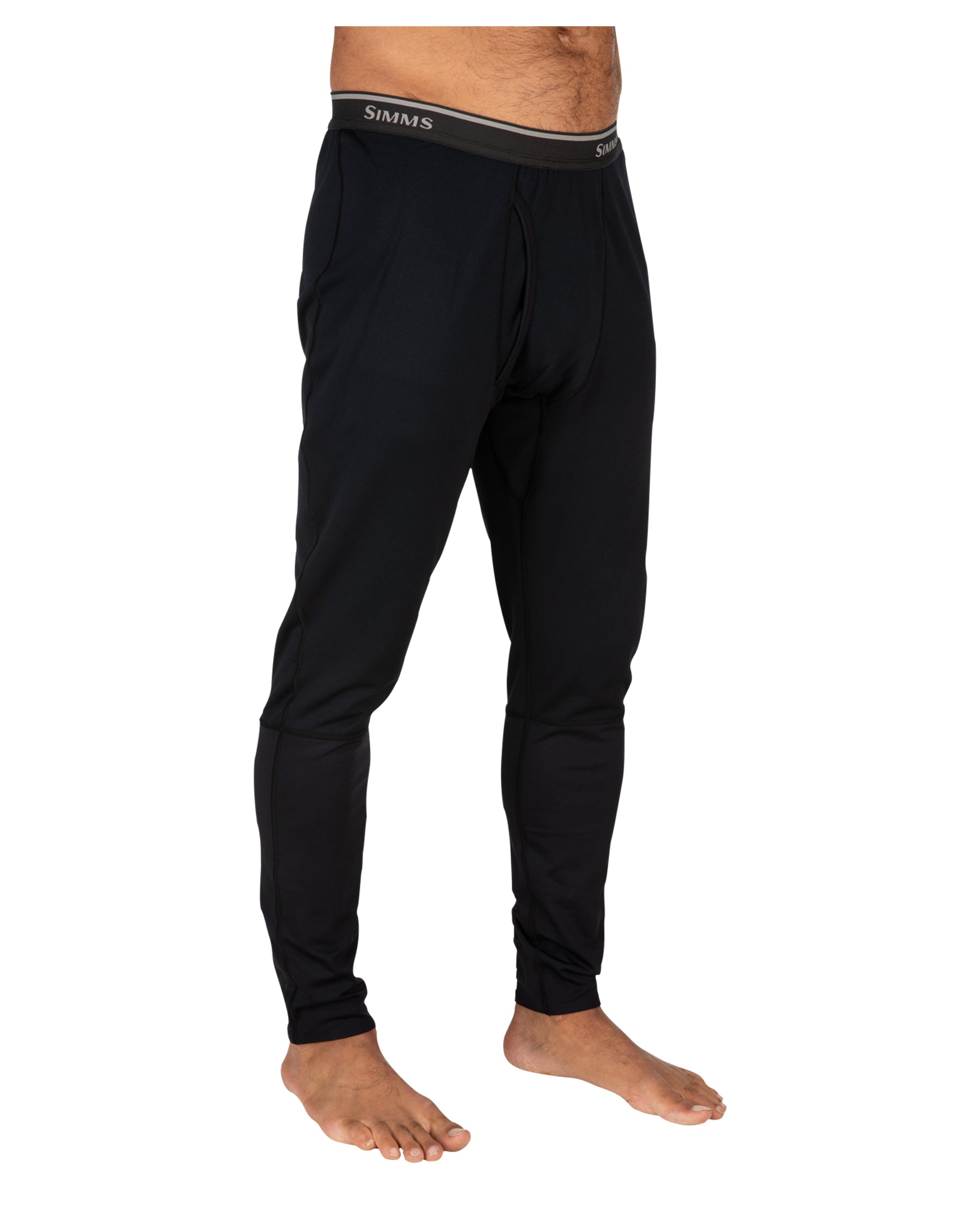 Simms Black Heavyweight Baselayer Bottom