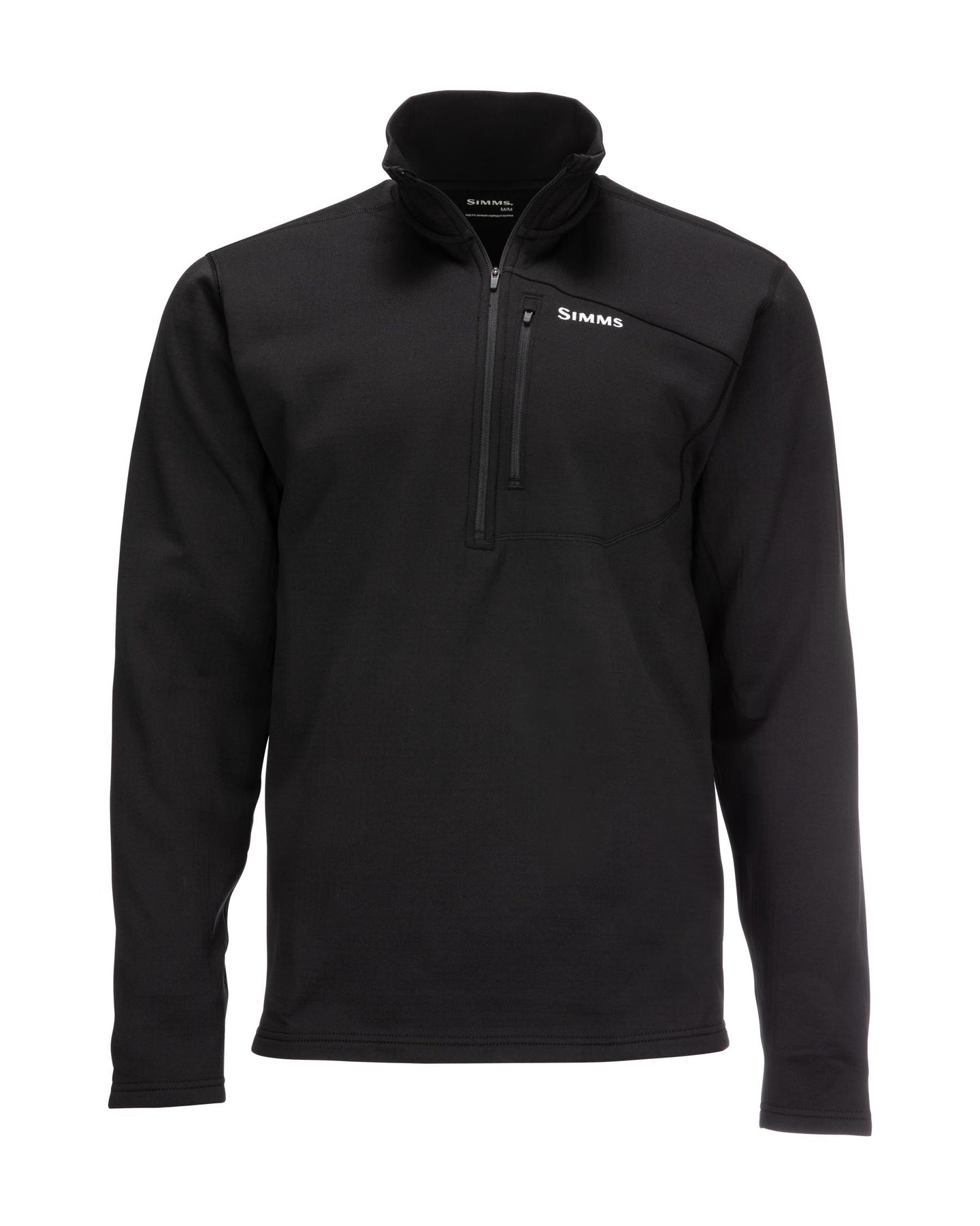 13314-001-thermal-1-4-zip-top-black_f21-front Black