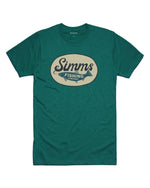 M's Trout Wander T-Shirt - Dark Teal Heather