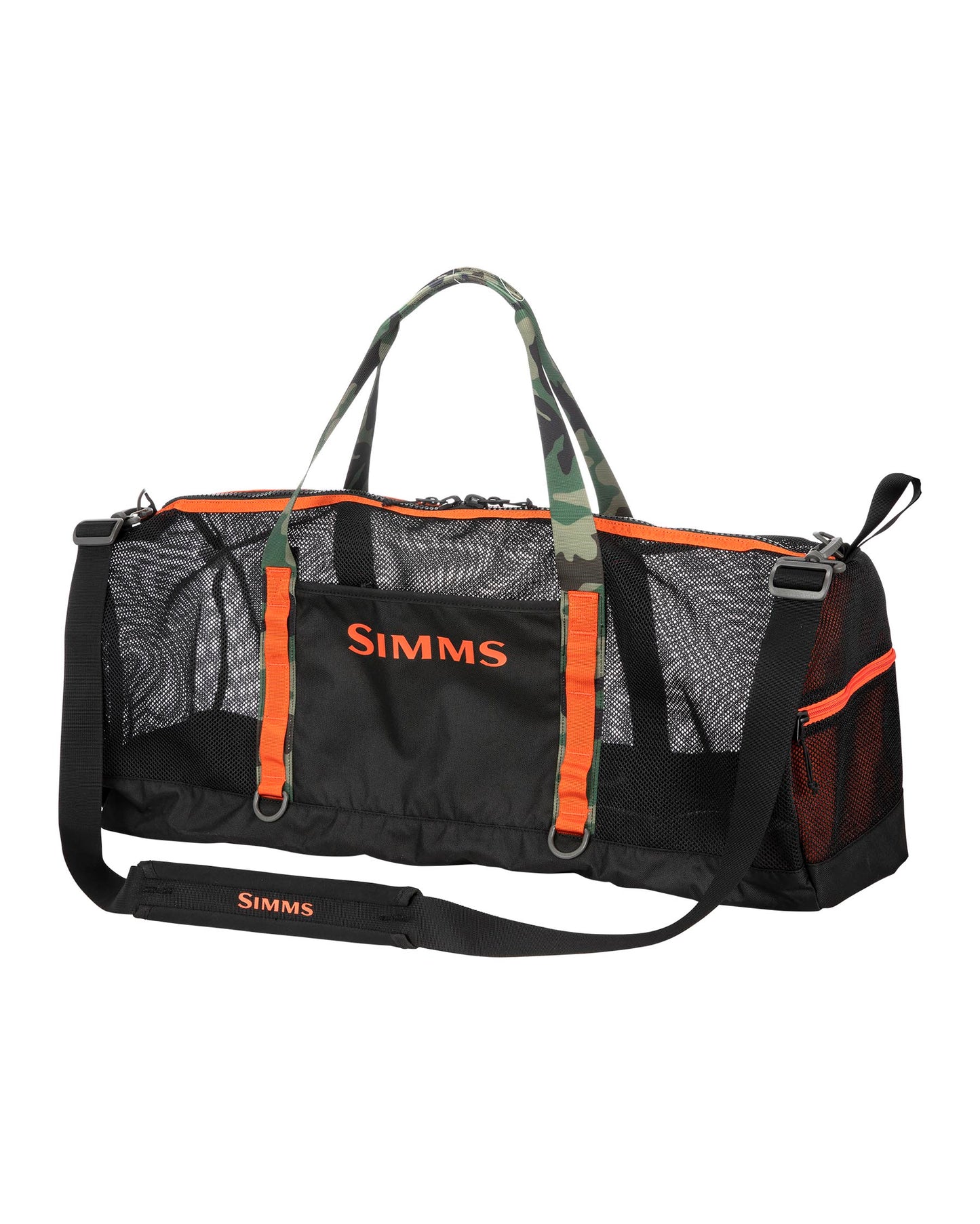 Simms Challenger Mesh Duffel - 60L - Black
